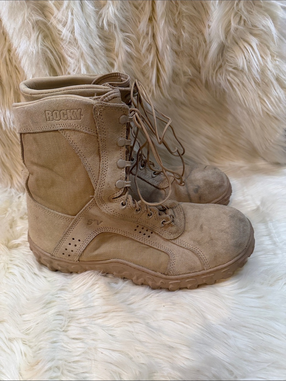 Rocky Tan Combat Boots - Special Ops Field Tactical -Men’s size 14